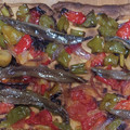 El cooksnap de Manel cuando hizo Coca de trempó (amb anxoves, panses i pinyons) 🍕.