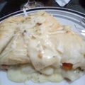 El cooksnap de Jorge cuando hizo Fugazza rellena de salsa.