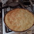 El cooksnap de RamaaZ0 cuando hizo Tarta de coco y dulce de leche sin tacc.