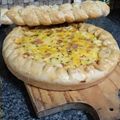 El cooksnap de Lucía Belén cuando hizo Tarta Caprese.