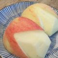 misato's cooksnap of when they made Apple Bunnies.