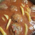 El cooksnap de Yamila Vargas cuando hizo Estofado de albóndigas con papas.