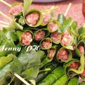 Cooksnap của Bòn Bon khi họ làm theo món Bò Cuốn Lá Lốt