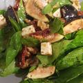 El cooksnap de María Alicia cuando hizo Ensalada de espinaca, champiñones y manzana.