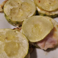 El cooksnap de llita cuando hizo Sándwiches de calabacín 😋.
