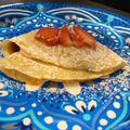 El cooksnap de Ale Rodriguez Rivera cuando hizo Crepas dulces!!!🗼💒👌.