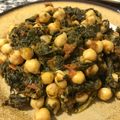 El cooksnap de Dcatpa cuando hizo Garbanzos con espinacas cominos y pimentón.