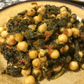 El cooksnap de Dcatpa cuando hizo Garbanzos con espinacas cominos y pimentón.