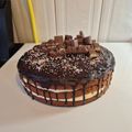 NoNoka94 Cooksnap-ja, amikor elkészítette a(z) Fehércsokis túró rudi torta receptet.