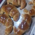 El cooksnap de Lujan Oliva cuando hizo Medialunas de Manteca.
