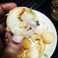 Suparna Saha Bhowal's cooksnap of when they made ফুচকা/ পানিপুরি(uchka recipe in Bengali).