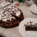 El cooksnap de Gabriela Vuillermoz cuando hizo Brownie relleno con nueces y almendras para el cumple de Ro.