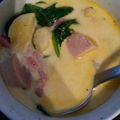jomaira's cooksnap of when they made Olive Garden Zuppa Toscana soup remix..