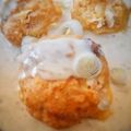 El cooksnap de Bibi García cuando hizo Albóndigas de salmón con crema de mostaza y limón.