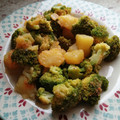 El cooksnap de doclauris cuando hizo Brócoli con patatas al pimentón.