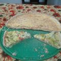 El cooksnap de Andrea Escudero cuando hizo Masa para tarta salada.