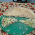 El cooksnap de Andrea Escudero cuando hizo Masa para tarta salada.