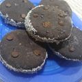 El cooksnap de Vanessa Sanchez cuando hizo Alfajores de algarroba con dulce de leche y coco.