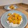 El cooksnap de Jonathan Garcia cuando hizo Pollo al curry.