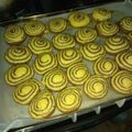 El cooksnap de Triana Leal cuando hizo Galletas Espiral.