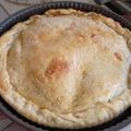 El cooksnap de Vero Robinson cuando hizo Pascualina con masa casera.
