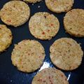 El cooksnap de Pilar cuando hizo Hamburguesas de arvejas y arroz súper fáciles y Vegetarianas!.