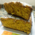 El cooksnap de Sony 👩🏻‍🍳 🌛 cuando hizo 🍊Torta Integral de naranja y manzana 🍎 (usando licuadora).