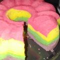 Cooksnap dari unis shodiqin untuk resep Rainbow cake kukus ny.Liem