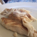El cooksnap de Marieta cuando hizo Dorada a la sal con verduras.