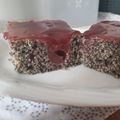 Korom-Tóth NÓRA Cooksnap-ja, amikor elkészítette a(z) Mákos-meggyes bögrés süti receptet.
