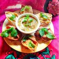 Sumita Roychowdhury's cooksnap of when they made ওয়ানটন চিকেন ও চিলি মেয়োনিজ ডিপ.