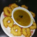 Rimjhim Agarwal's cooksnap of when they made Medu vada.