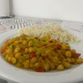 El cooksnap de Micaela Grossmuller cuando hizo Curry de garbanzos con leche de coco.