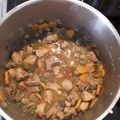Cooksnap από Marina Avramidou στη συνταγή Τηγανιά στην κατσαρόλα... με απ' όλα..! #κρέας #κυριακάτικο !