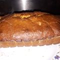 El cooksnap de Mika Noguera cuando hizo Budín de mandarinas.