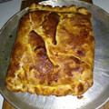El cooksnap de Oscar Ochoa cuando hizo Pizza rellena (focaccia).