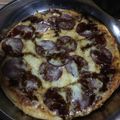 Cooksnap dari Henny untuk resep Pizza with Banana Chocochips on Top. (no ulen dan gampang)