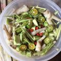 Cooksnap của chinh chópp khi họ làm theo món Chân gà ngâm sả tắc