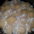 El cooksnap de Jesik Horodeski cuando hizo Ravioles caseros.