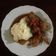 El cooksnap de awildavictiana cuando hizo Pollo guisado con puré yuca.