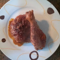 El cooksnap de Cesar Hortelano cuando hizo Muslos de pollo con salsa de anchoas y vinagre de módena.