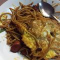 Cooksnap Nurhuda Dzulkernian semasa beliau membuat Spaghetti Goreng.