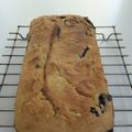 El cooksnap de pmaitia cuando hizo Pan de maíz y moras azules.