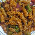 Ayushi Tiwari का कुकस्नैप जब उन्होंने मसाला पास्ता (Masala Pasta recipe in hindi) बनाया था।