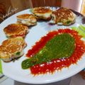 Archana Yadav's cooksnap of when they made Potato sandwich.
