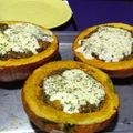 El cooksnap de Miriam Martinez cuando hizo Zapallo relleno al horno.