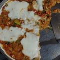El cooksnap de rpmartinez14 cuando hizo Tarta bicolor de calabaza y zapallito con masa de arroz y garbanzo.