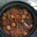 Cooksnap của Jin Chen khi họ làm theo món Thịt Kho Tàu Trứng Cút