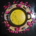Saroj Shah's cooksnap of when they made ભીંડાની કઢી.