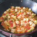 El cooksnap de Blanca Belmont cuando hizo Queso panela a la mexicana.